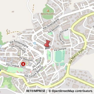 Mappa Via Guazzatore, 4, 60027 Osimo, Ancona (Marche)