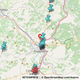 Mappa Via Giuseppe Verdi, 50021 Barberino Val d'Elsa FI, Italia (5.158)