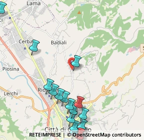 Mappa Via Genesio Polidori, 06012 Città di Castello PG, Italia (2.85941)