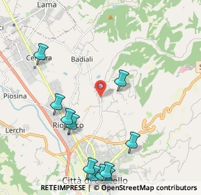 Mappa Via Genesio Polidori, 06012 Città di Castello PG, Italia (2.68545)