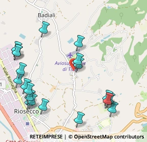 Mappa Via Genesio Polidori, 06012 Città di Castello PG, Italia (1.327)