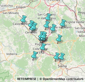 Mappa Via Giacomo Puccini, 50028 Barberino Tavarnelle FI, Italia (10.32)