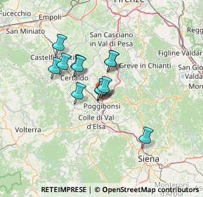 Mappa Via Giacomo Puccini, 50028 Barberino Tavarnelle FI, Italia (10.16917)