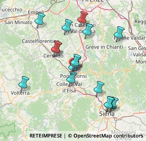 Mappa Via Giacomo Puccini, 50028 Barberino Tavarnelle FI, Italia (15.03625)