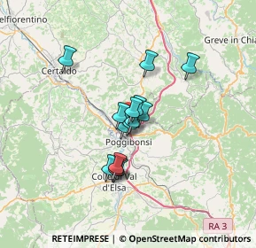 Mappa Via Giacomo Puccini, 50028 Barberino Tavarnelle FI, Italia (4.645)