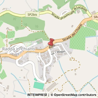 Mappa Viale XI Febbraio, 4, 53017 Radda in Chianti, Siena (Toscana)