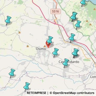 Mappa Via San Giovanni, 60027 Osimo AN, Italia (5.98)