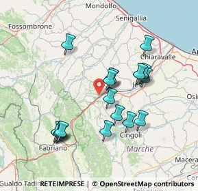 Mappa Via Spontini, 60031 Castelplanio AN, Italia (14.05789)