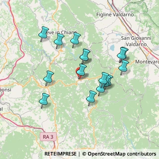 Mappa Via Pozzo dei Birri, 53017 Radda in Chianti SI, Italia (6.92375)