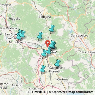 Mappa Via dei Palazzetti, 52100 Arezzo AR, Italia (12.41917)