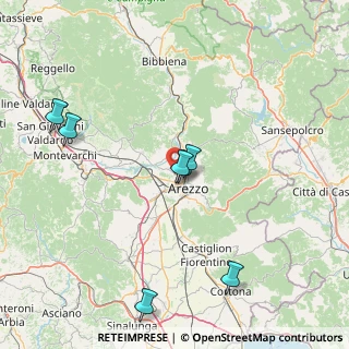 Mappa Via dei Palazzetti, 52100 Arezzo AR, Italia (35.18)