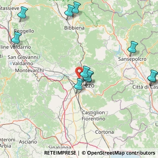 Mappa Via dei Palazzetti, 52100 Arezzo AR, Italia (20.91636)