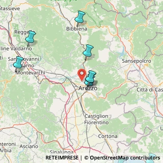 Mappa Via dei Palazzetti, 52100 Arezzo AR, Italia (38.619)