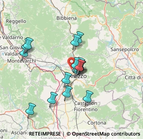 Mappa Via dei Palazzetti, 52100 Arezzo AR, Italia (12.24813)