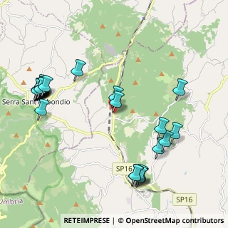 Mappa Localita' Borgo Morello, 60041 Sassoferrato AN, Italia (2.612)