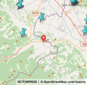 Mappa Via della Piaggia, 52035 Monterchi AR, Italia (8.2125)