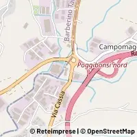 Map Poggibonsi
