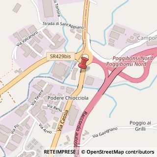 Mappa località drove 2/G, 53036 Poggibonsi SI, Italia, 53036 Poggibonsi, Siena (Toscana)