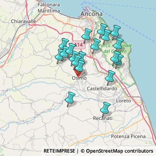 Mappa Via S. Filippo, 60027 Osimo AN, Italia (6.72211)