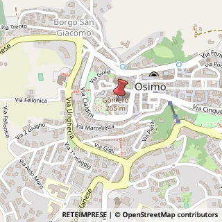 Mappa Via S. Filippo, 11, 60027 Osimo AN, Italia, 60027 Osimo, Ancona (Marche)
