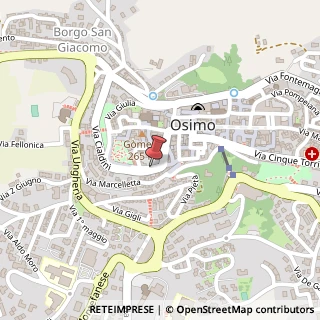 Mappa Via Aurelio Saffi, 1, 60027 Osimo, Ancona (Marche)