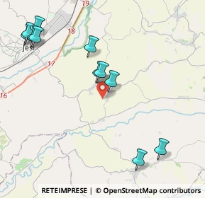 Mappa Via Poggetto, 60030 Santa Maria Nuova AN, Italia (4.98091)