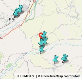 Mappa Via Poggetto, 60030 Santa Maria Nuova AN, Italia (4.56462)