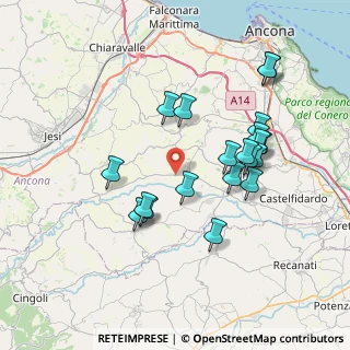 Mappa Via Spinsanti, 60027 Osimo AN, Italia (7.297)
