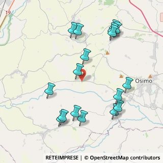Mappa Via Spinsanti, 60027 Osimo AN, Italia (4.66647)