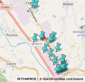 Mappa Via Rosa Luxemburg, 06012 Città di Castello PG, Italia (1.163)