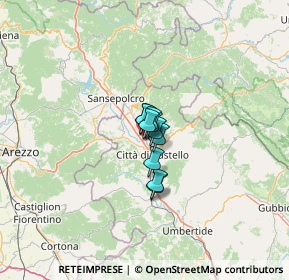 Mappa Via Rosa Luxemburg, 06012 Città di Castello PG, Italia (15.36083)
