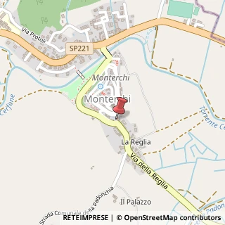 Mappa Via dell'Ospedale, 18, 52100 Monterchi, Arezzo (Toscana)