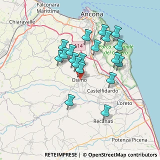 Mappa Via Compagnoni, 60027 Osimo AN, Italia (6.68105)