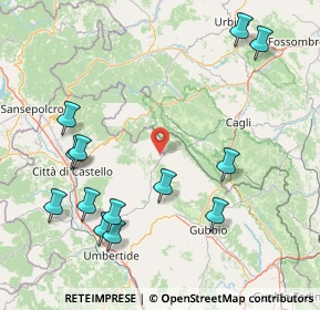 Mappa Vocabolo Castelfranco, 06026 Pietralunga PG, Italia (20.04538)