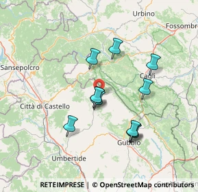 Mappa Vocabolo Castelfranco, 06026 Pietralunga PG, Italia (12.56727)