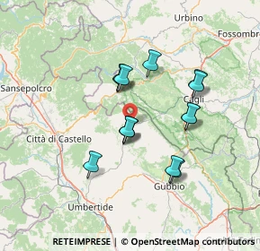 Mappa Vocabolo Castelfranco, 06026 Pietralunga PG, Italia (11.94)