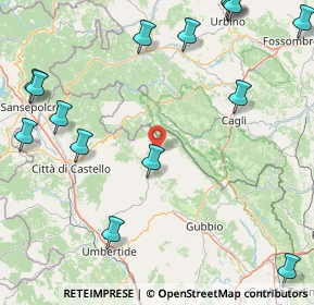 Mappa Vocabolo Castelfranco, 06026 Pietralunga PG, Italia (24.904)