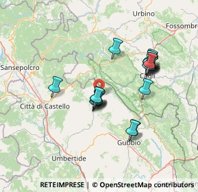 Mappa Vocabolo Castelfranco, 06026 Pietralunga PG, Italia (12.946)