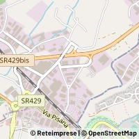 Map Barberino Val d'Elsa