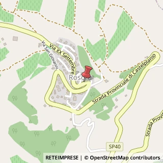 Mappa Via XX Settembre, 11, 60030 Rosora, Ancona (Marche)