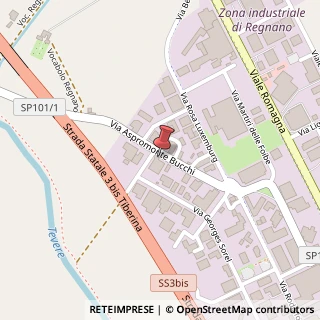 Mappa Via Aspromonte Bucchi, 24, 06012 Città di Castello, Perugia (Umbria)
