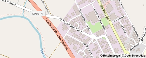 Mappa Città di Castello