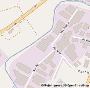 Mappa Via Po, 53036 Poggibonsi SI, Italia (0.16923)
