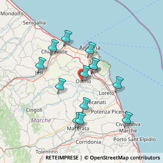 Mappa Via Gattuccio, 60027 Osimo AN, Italia (14.27462)