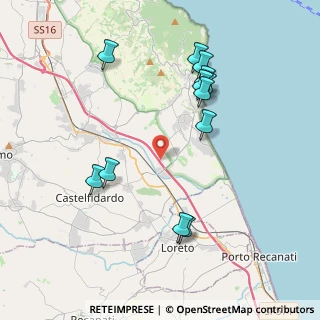 Mappa ADS CONERO EST, 60026 Numana AN, Italia (4.2575)
