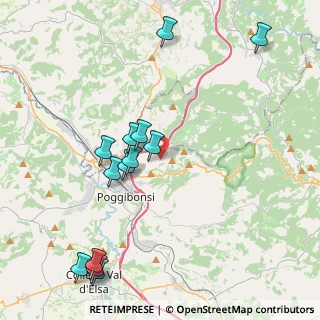 Mappa Via del Chianti, 50028 Tavarnelle Val di Pesa FI, Italia (4.68923)
