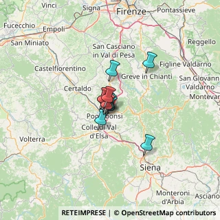 Mappa Via del Chianti, 50028 Tavarnelle Val di Pesa FI, Italia (5.92333)