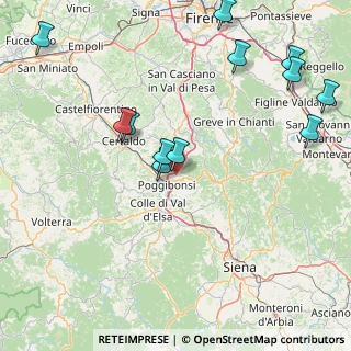 Mappa Via del Chianti, 50028 Tavarnelle Val di Pesa FI, Italia (20.10083)