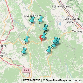 Mappa Via delle Ginestre, 53017 Radda in Chianti SI, Italia (5.9625)