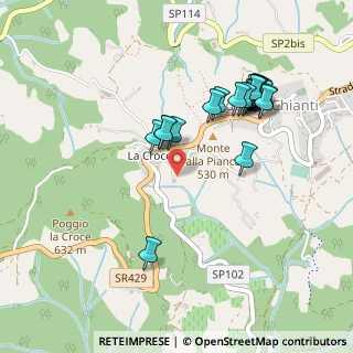 Mappa Via delle Ginestre, 53017 Radda in Chianti SI, Italia (0.51111)